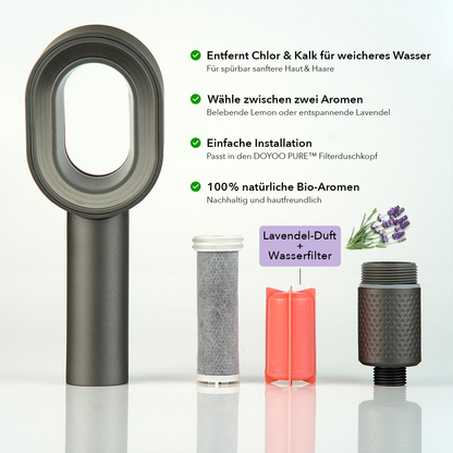 Bio Aroma Vitamin C Set - Doyoo Pure Skin Filterduschkopf