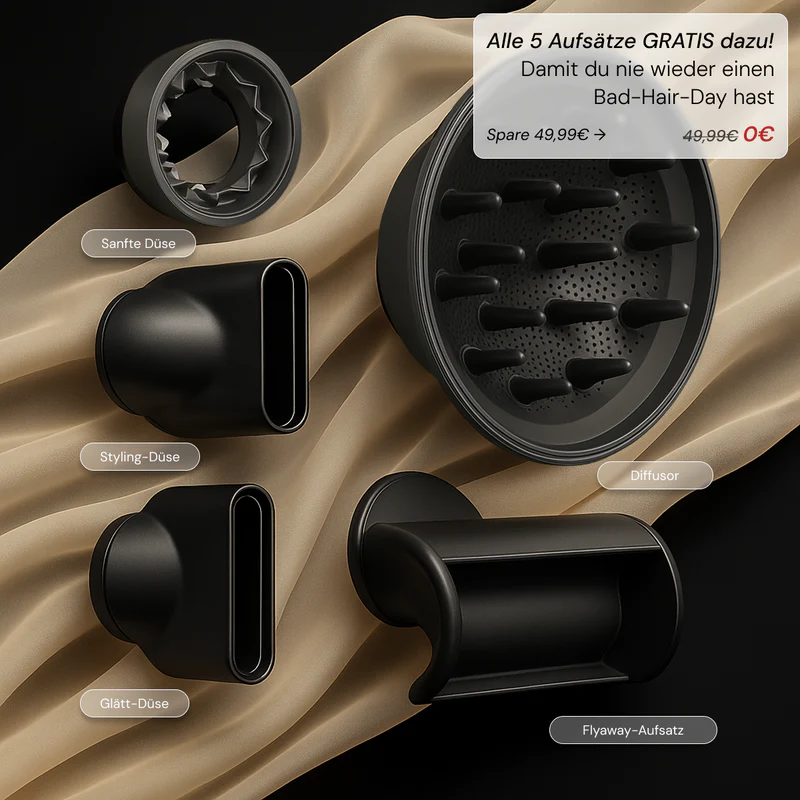 AirPro™ 5in1 Hochleistungsföhn - gratis