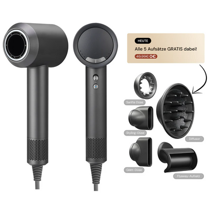 AirPro™ 5in1 Hochleistungsföhn - gratis